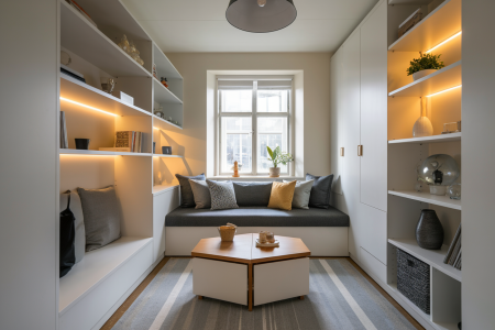 Comment aménager un petit espace de vie pour un maximum de confort dans la maison ?