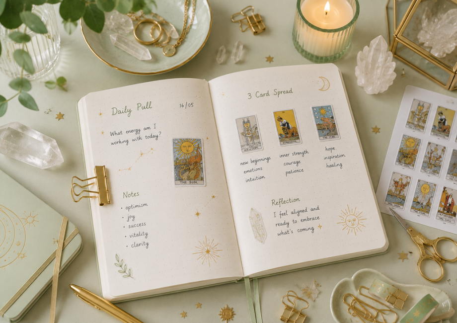Tarot journaling : comment prendre confiance en soi grâce aux cartes