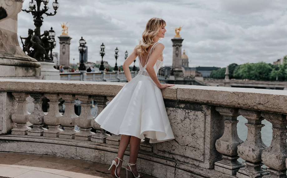 Tendance mariage : la robe de mariée courte fait son grand retour