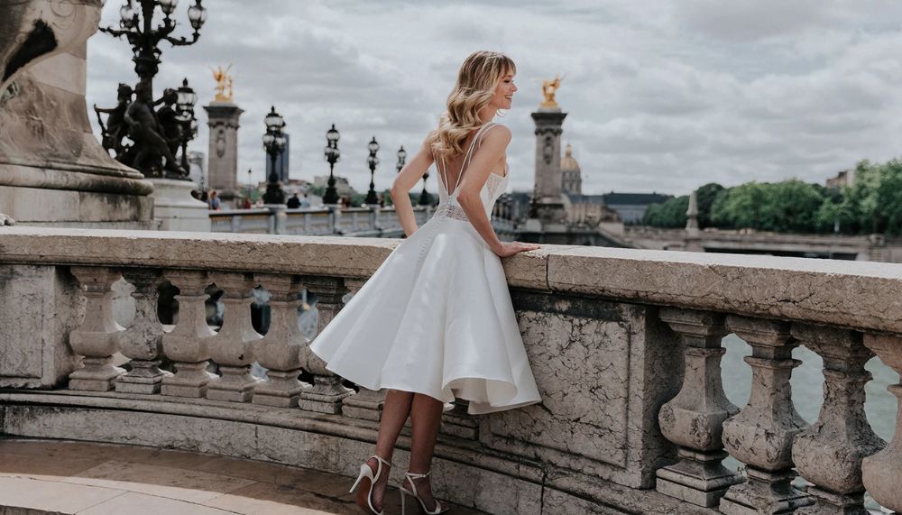 Tendance mariage : la robe de mariée courte fait son grand retour